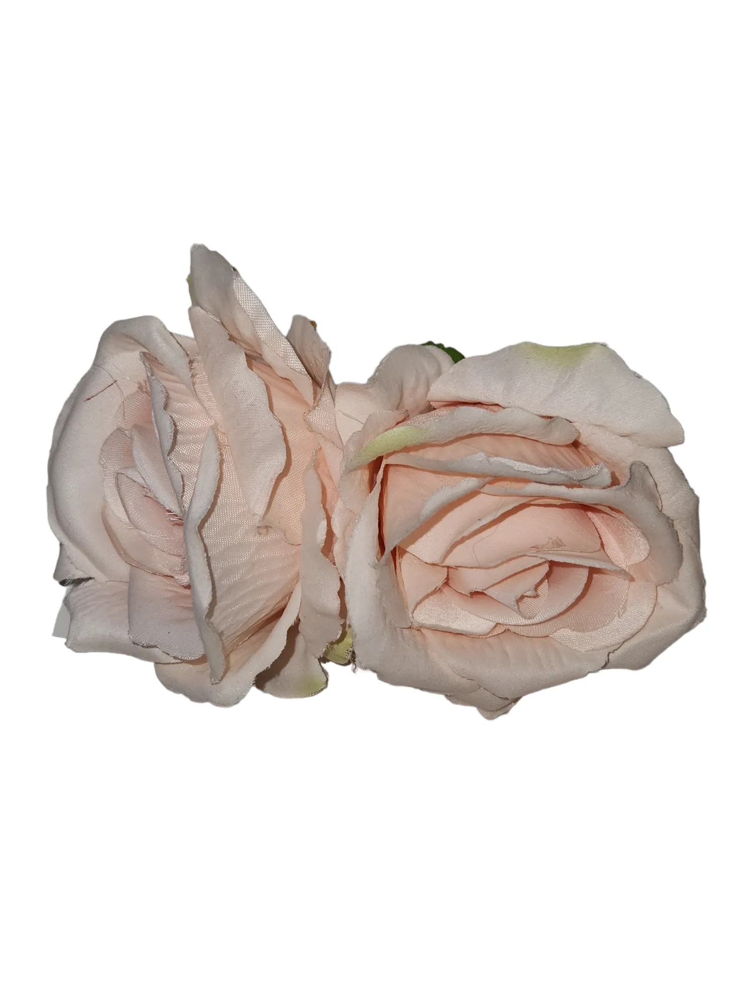 Mig002 Double Small Artificial Hair Flower 3" Across