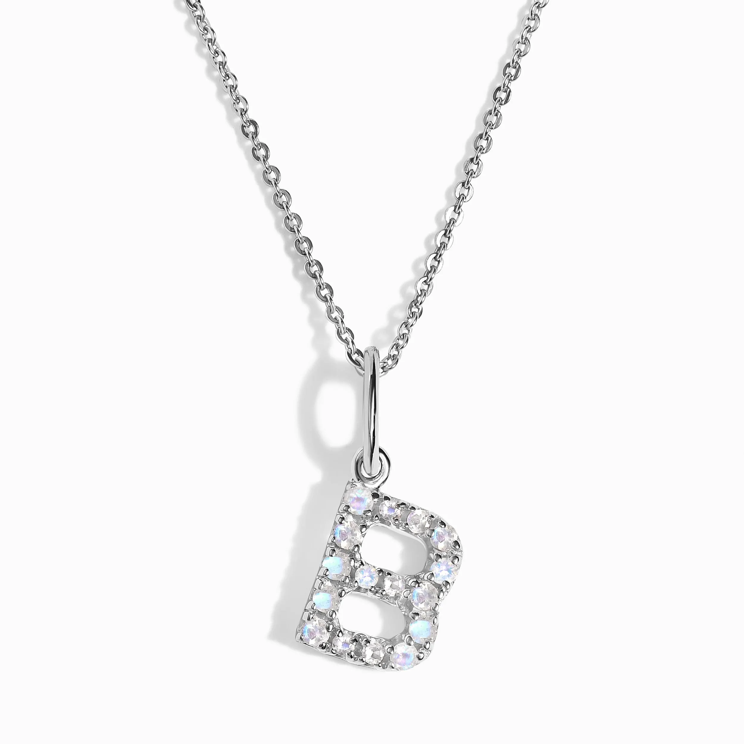 Moonstone Necklace - Alphabet