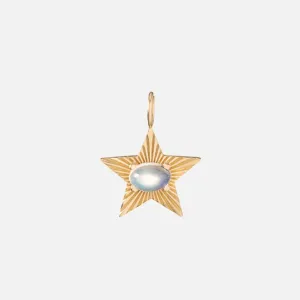Moonstone Star Light Charm