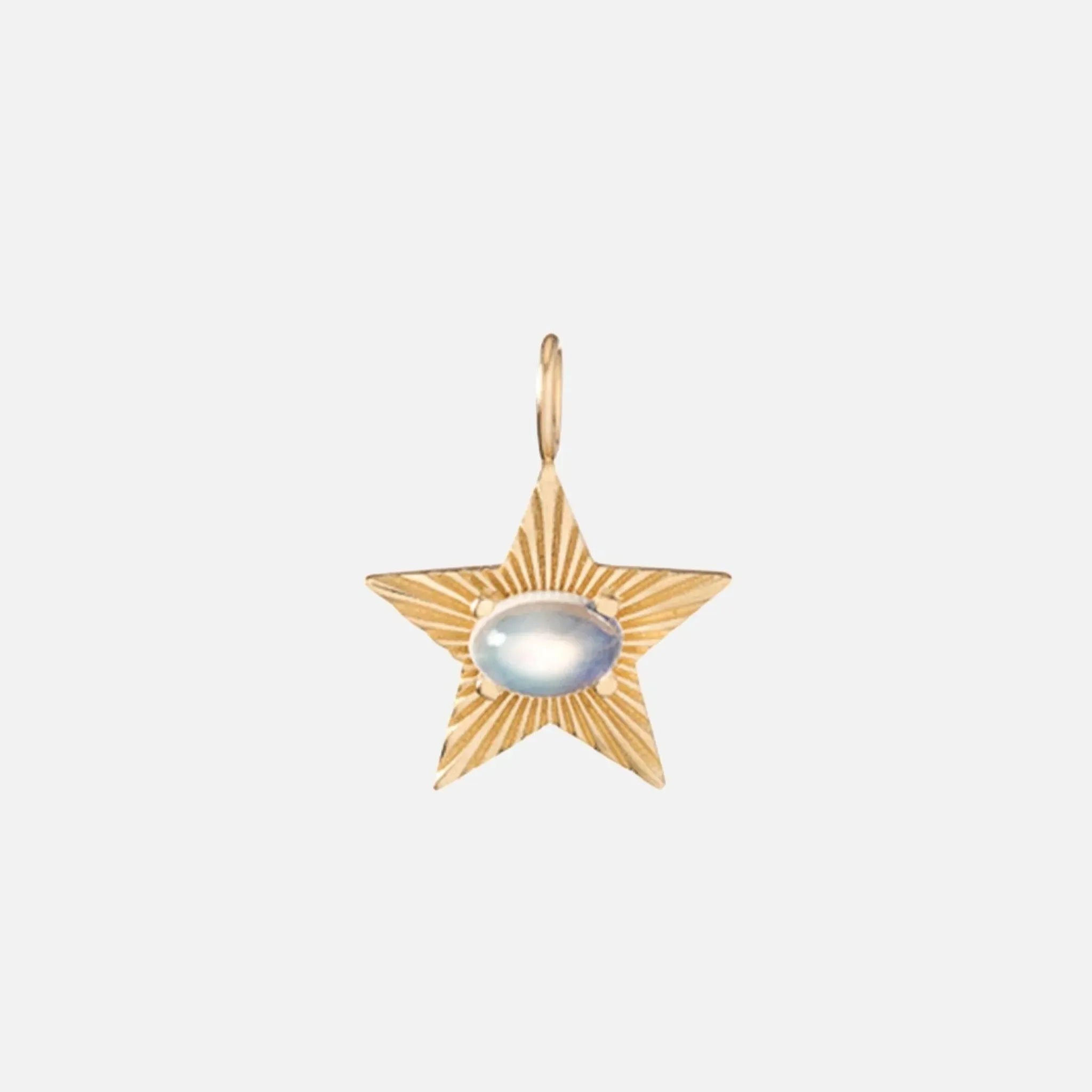 Moonstone Star Light Charm
