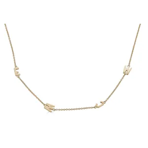 Multiple Initial Necklace