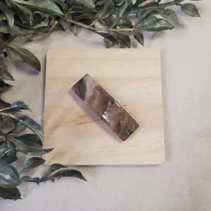 Neutral Agate Scraps Barrette