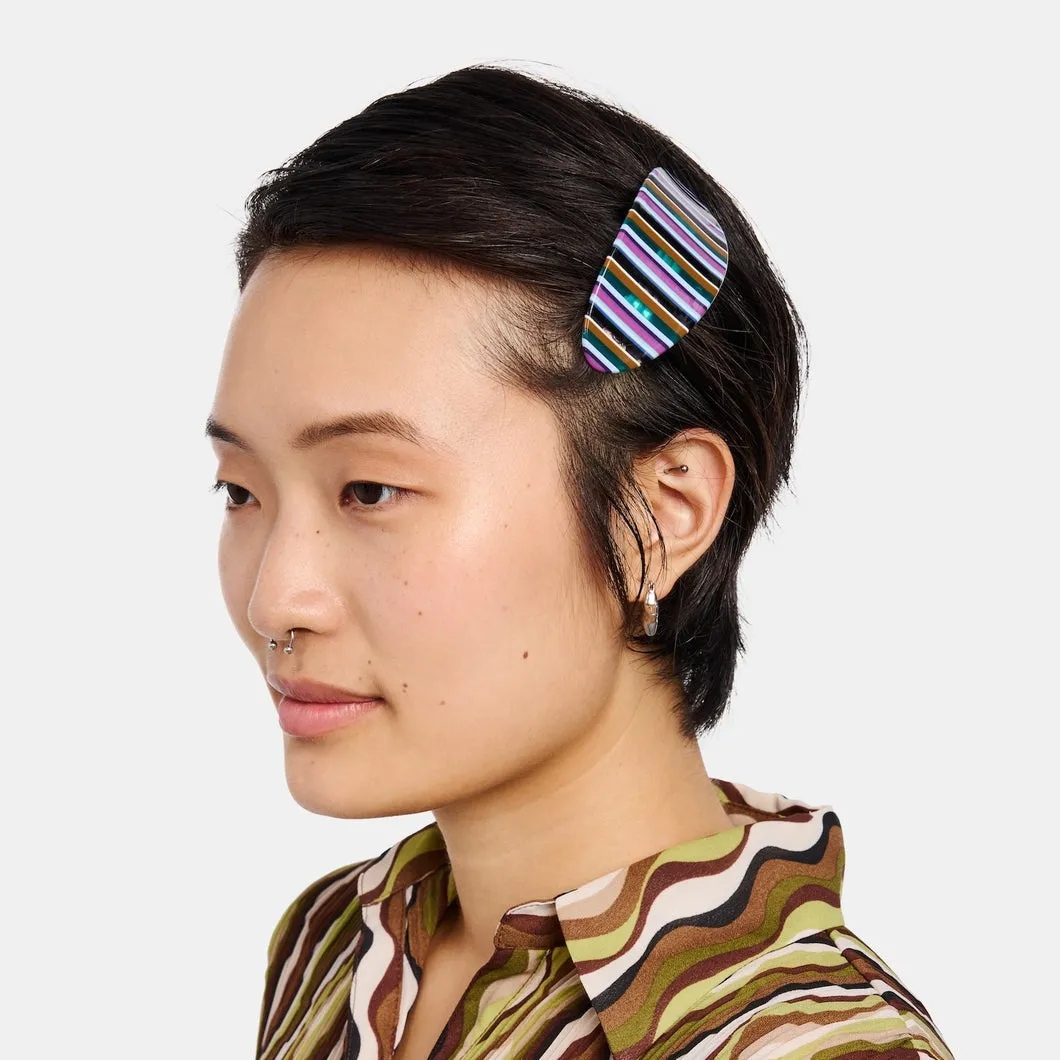 Oval Barrette - Frances
