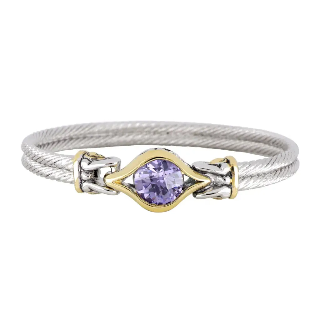Oval Link Collection - Double Wire Bracelet