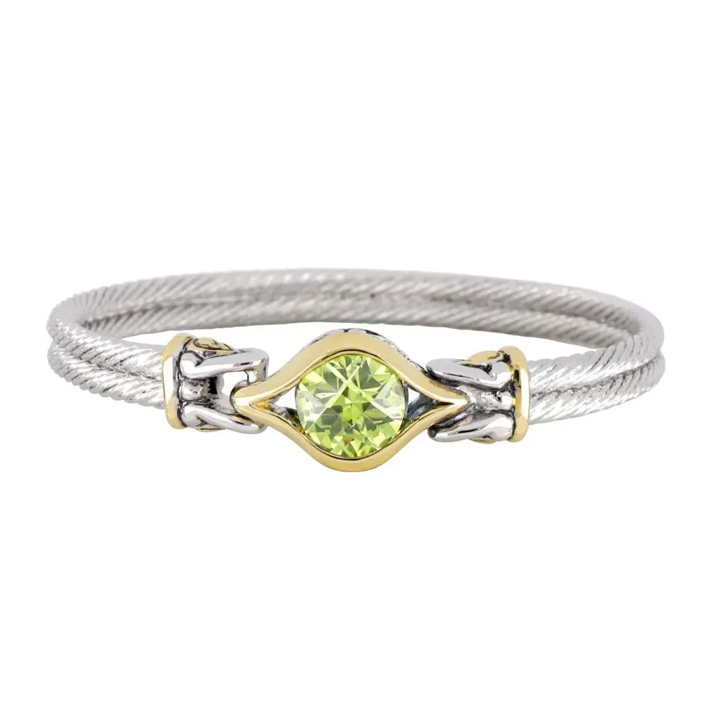 Oval Link Collection - Double Wire Bracelet