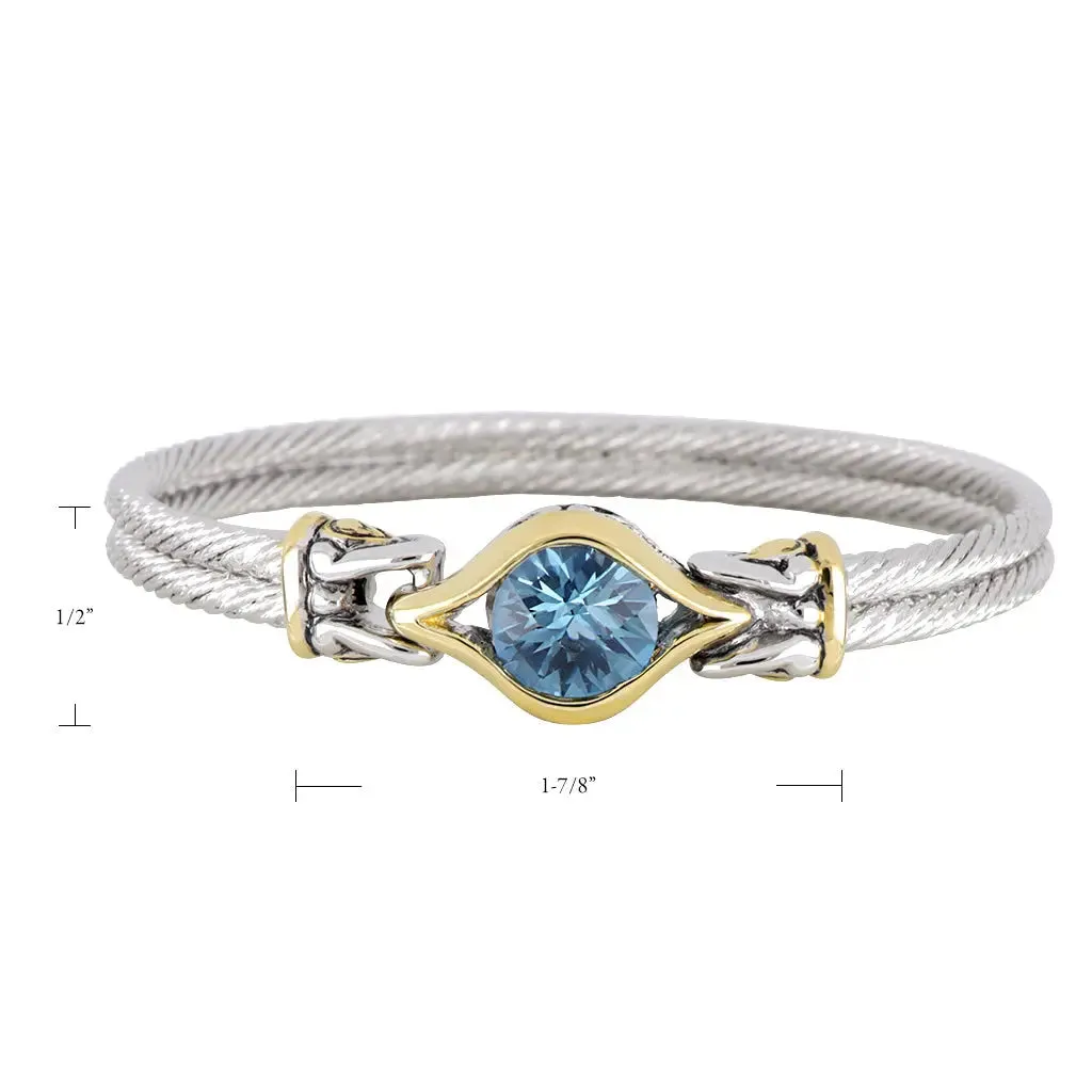 Oval Link Collection - Double Wire Bracelet