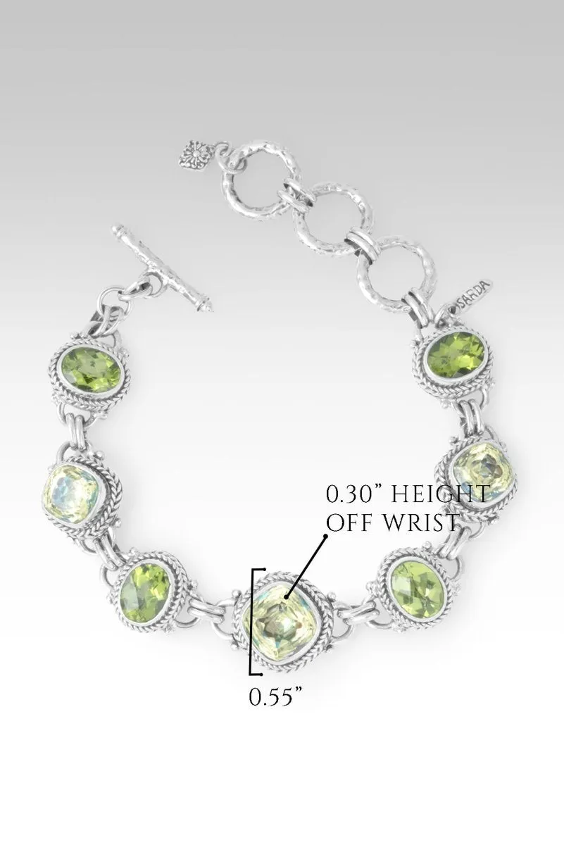Path of Light Bracelet™ in Jealous Yellow™ Mystic Quartz