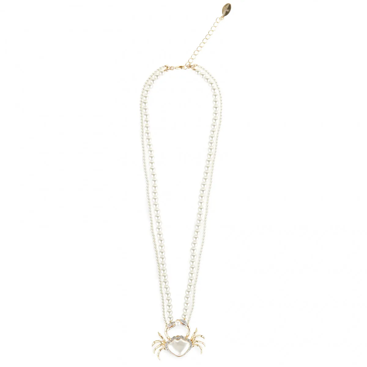 Pearl Crab necklace by Bill Skinner