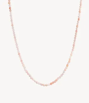 Pink Opal Beaded Chain