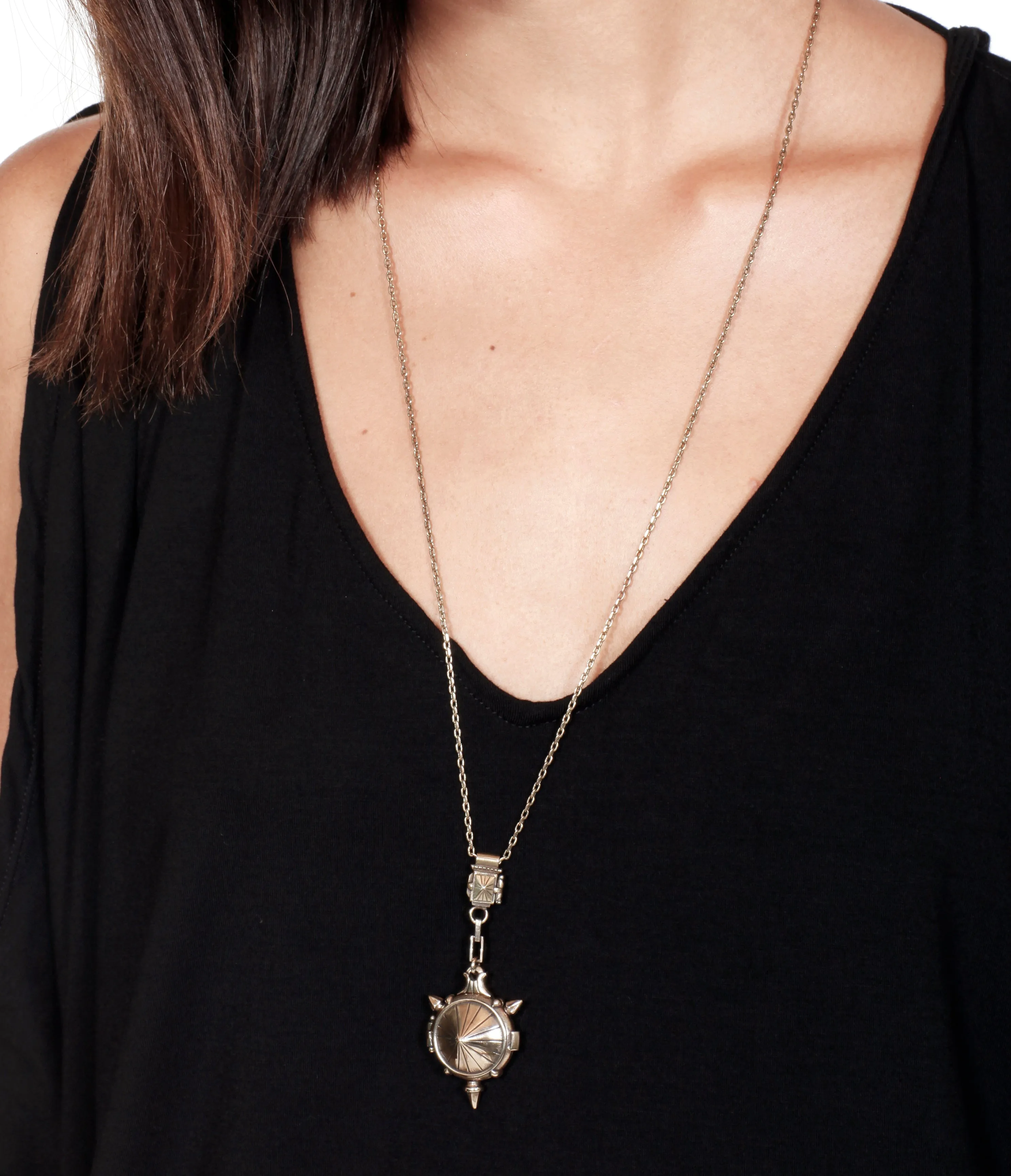 prism locket pendant
