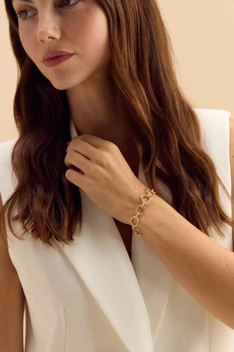 Radcliffeborough Gold Plated Bracelet