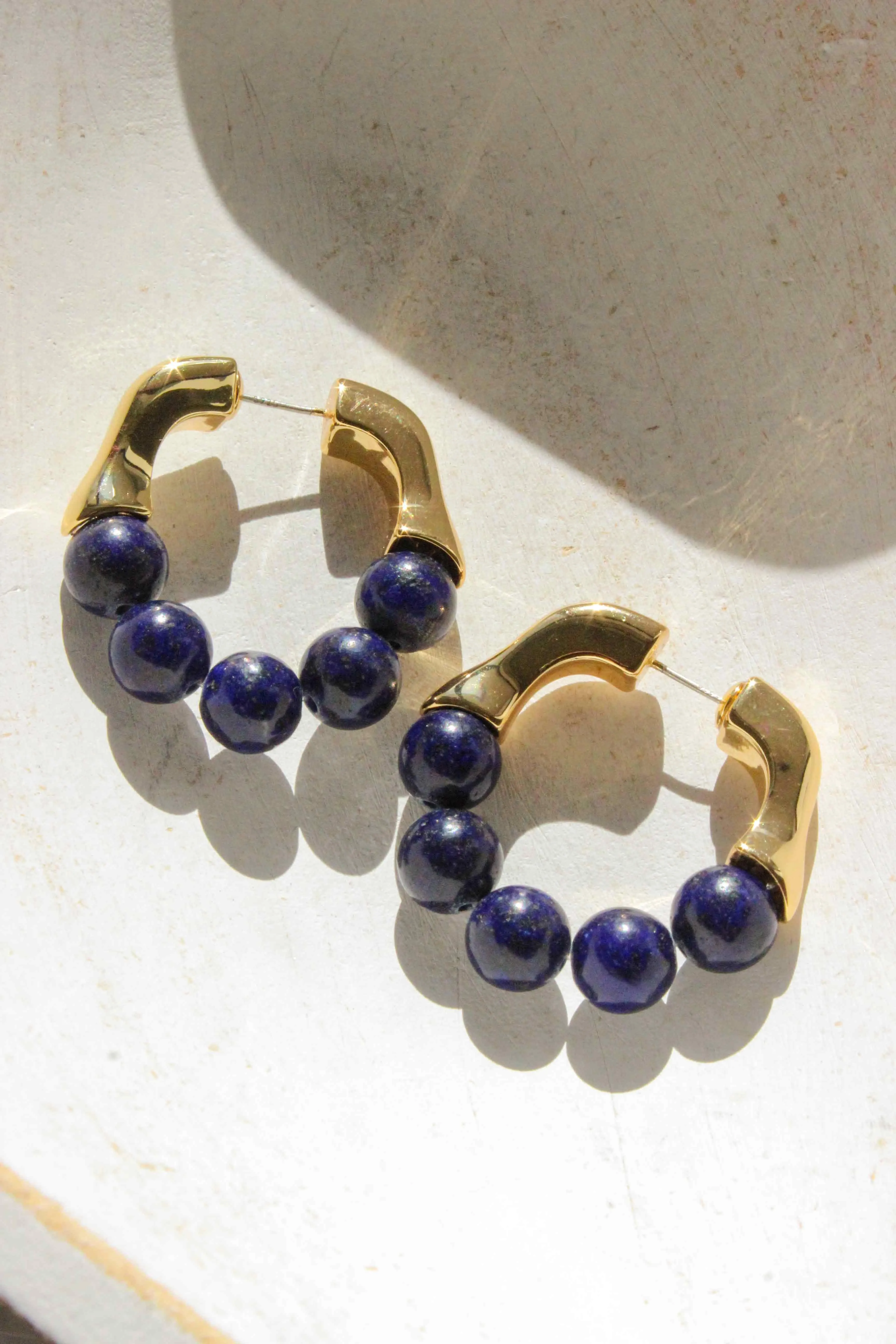 Radiance Earrings/Lapis Lazuli