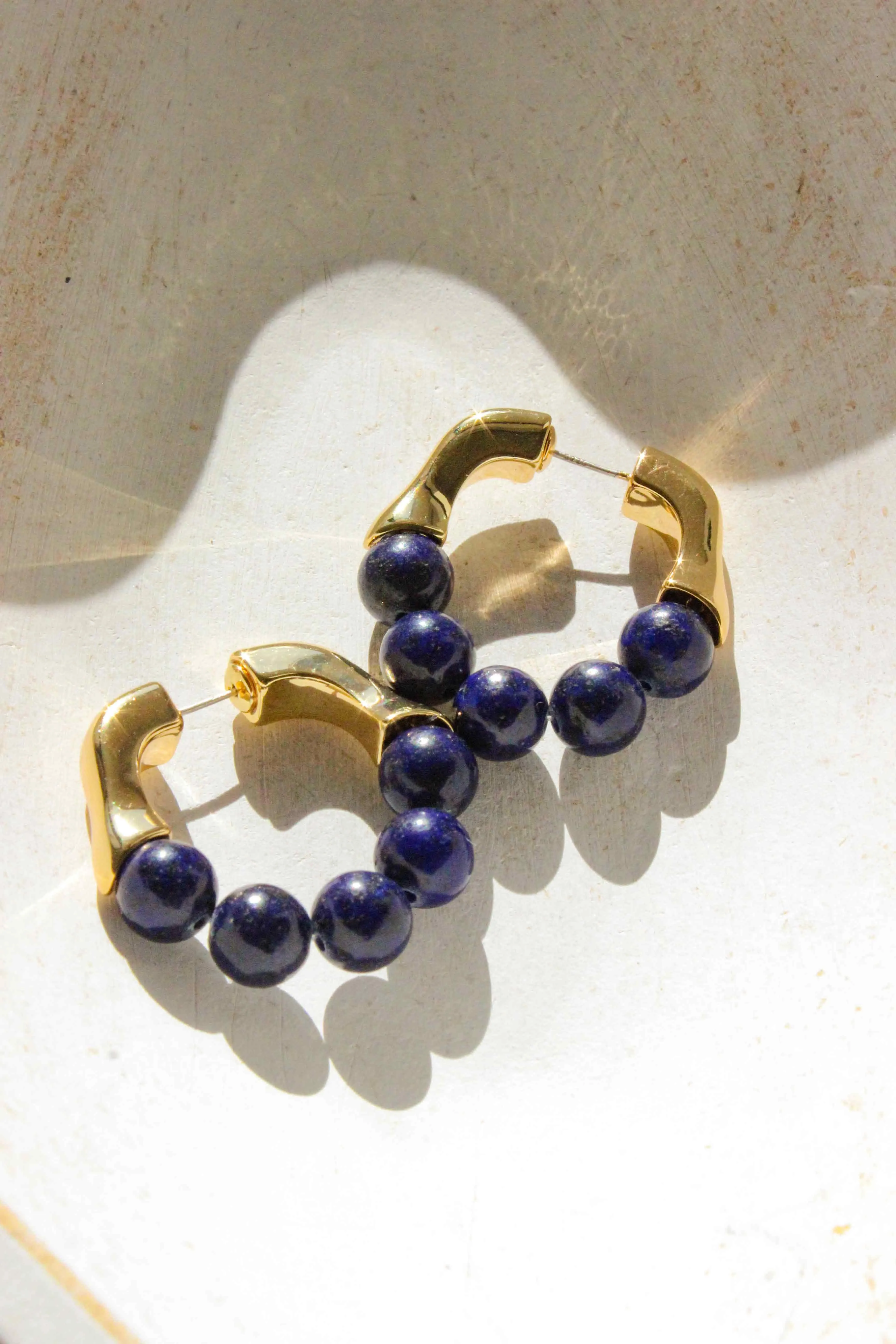 Radiance Earrings/Lapis Lazuli