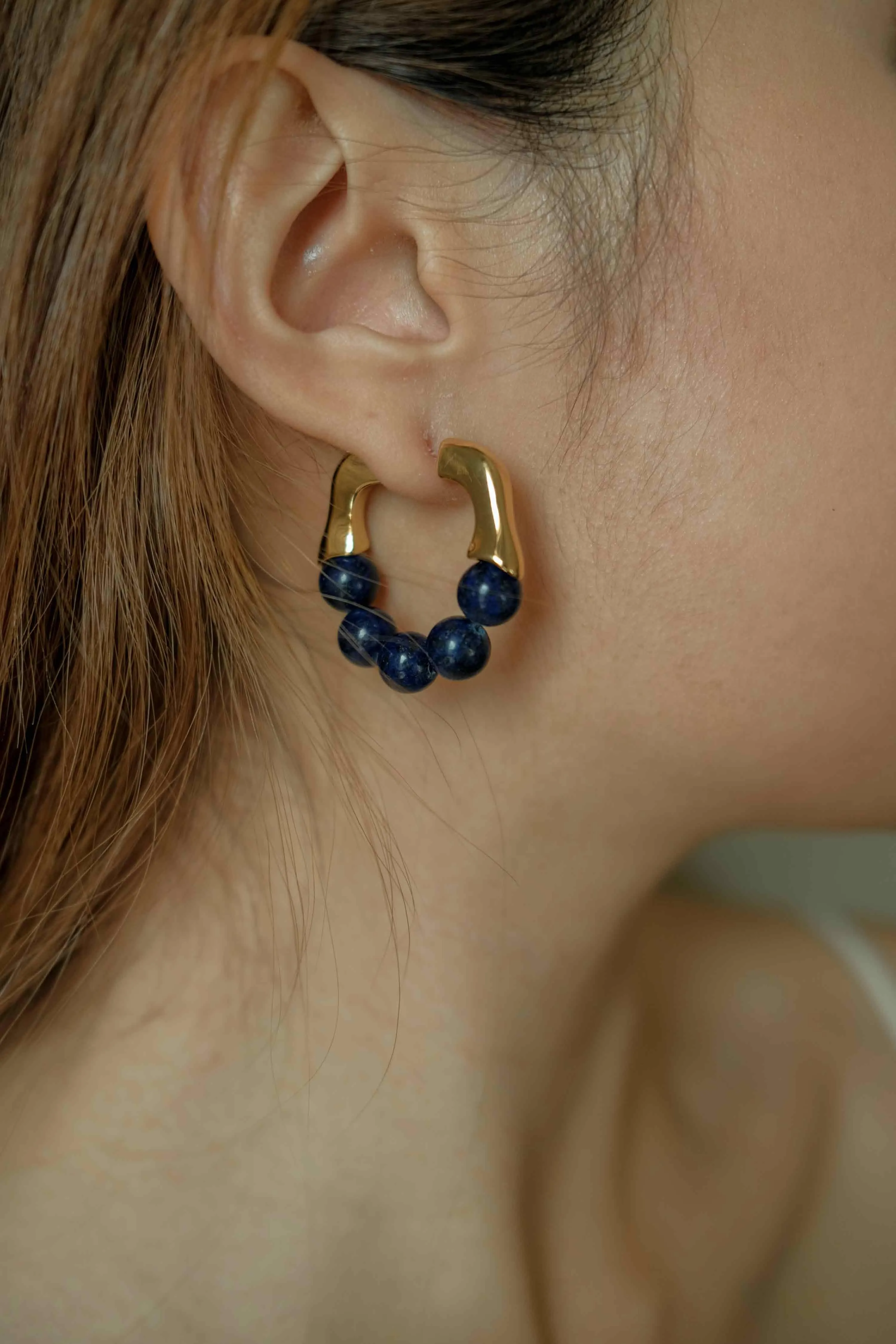 Radiance Earrings/Lapis Lazuli