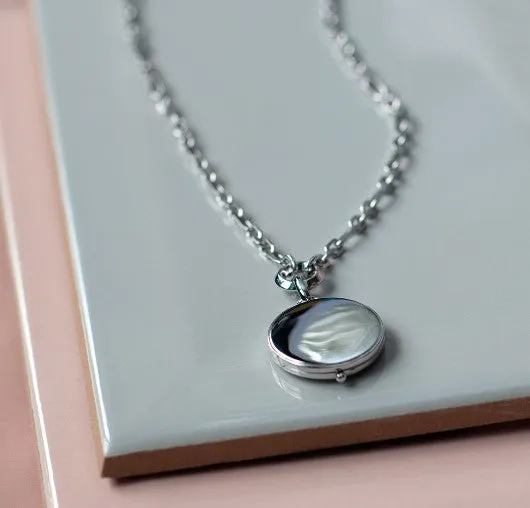 Revival Astoria Figaro Chain Link Locket Necklace