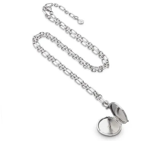 Revival Astoria Figaro Chain Link Locket Necklace