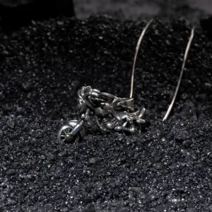Riders Reverie Silver Motorcycle Locket