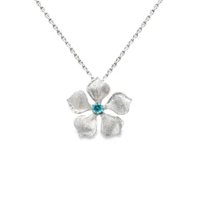 Sanibel Periwinkle Necklace, Sterling