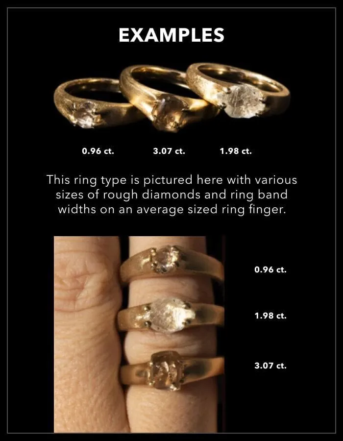Signature Moon Gold Ring