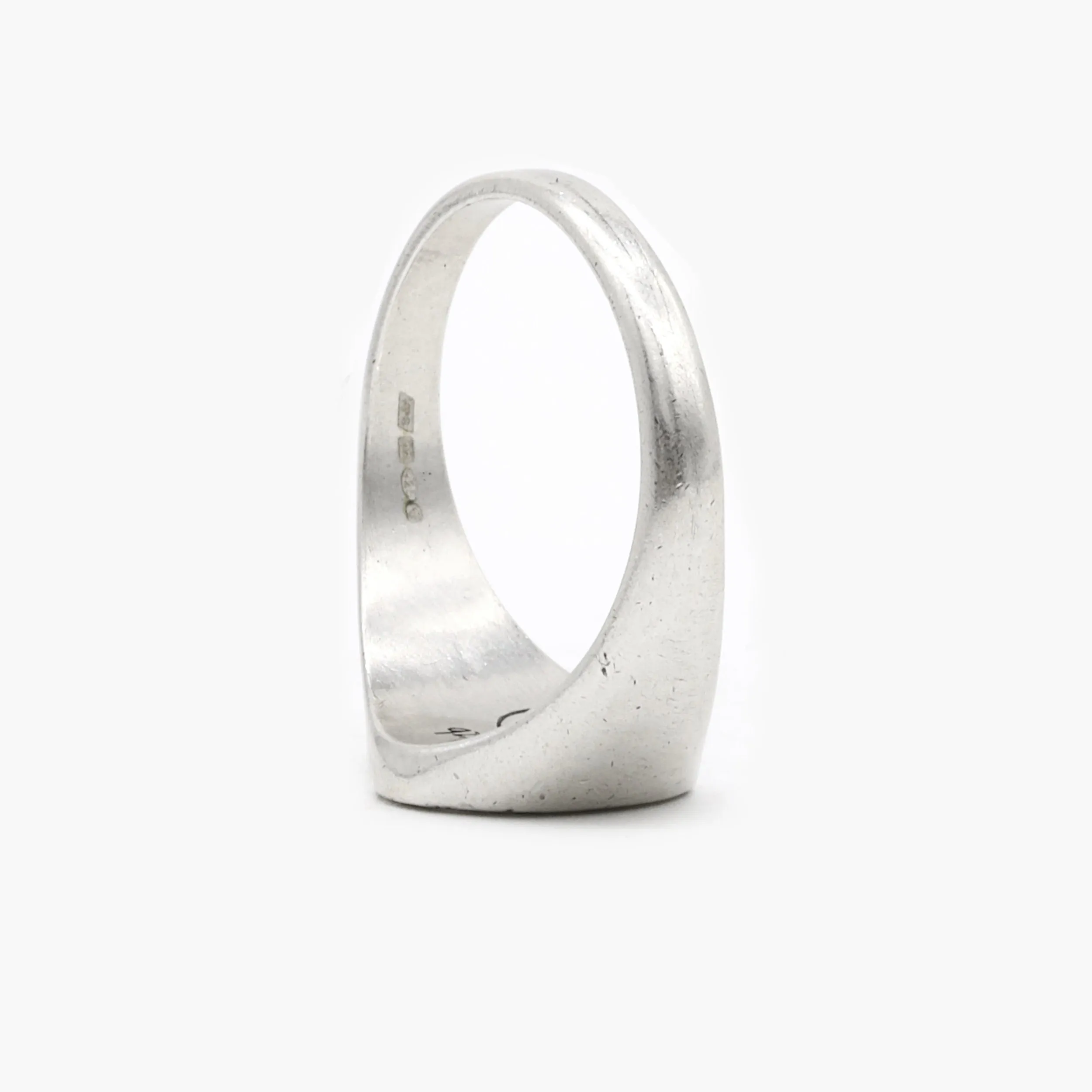 St. Christopher Sterling Silver Signet Ring