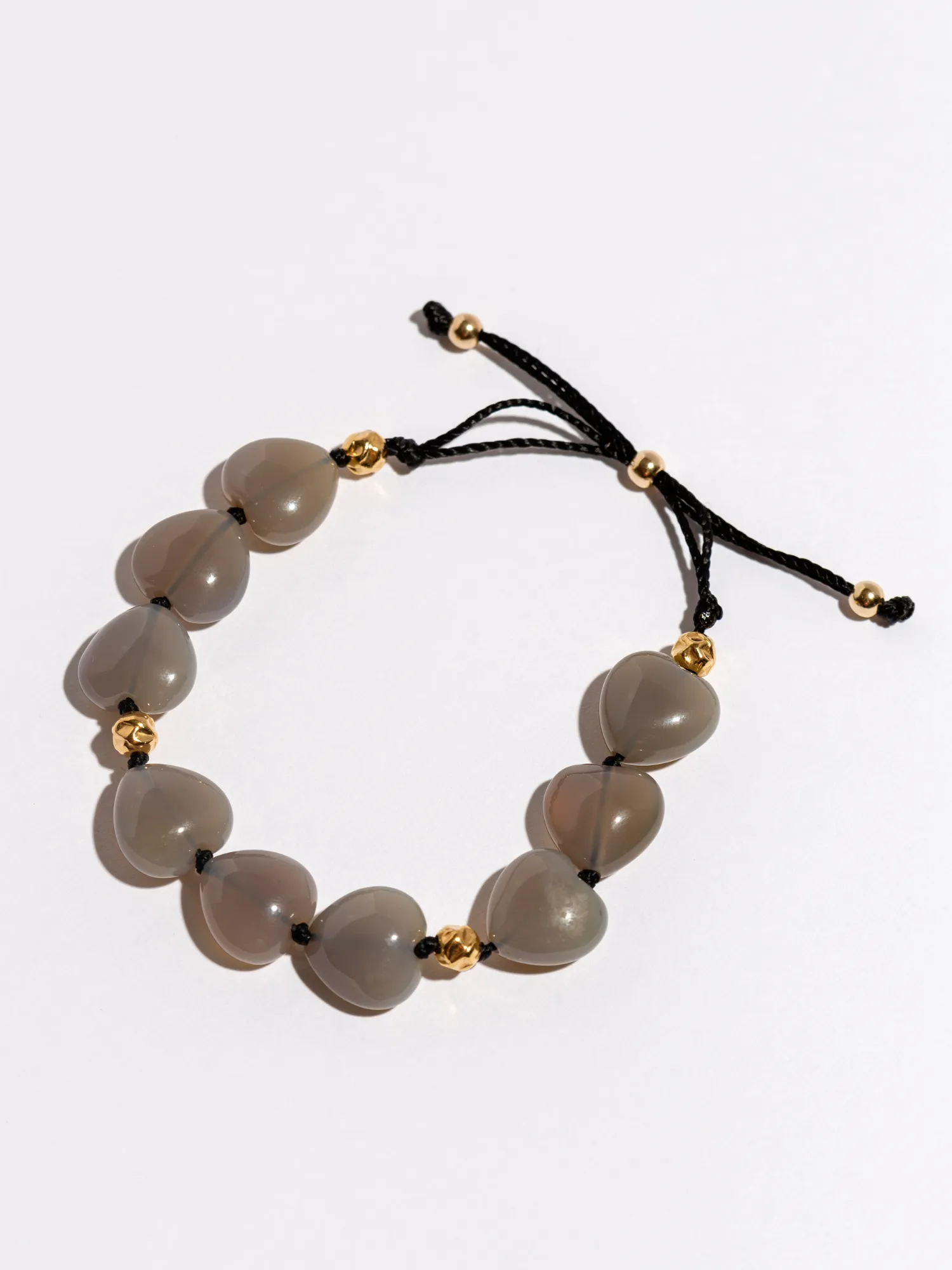 Stevie Grey Onyx Bracelet