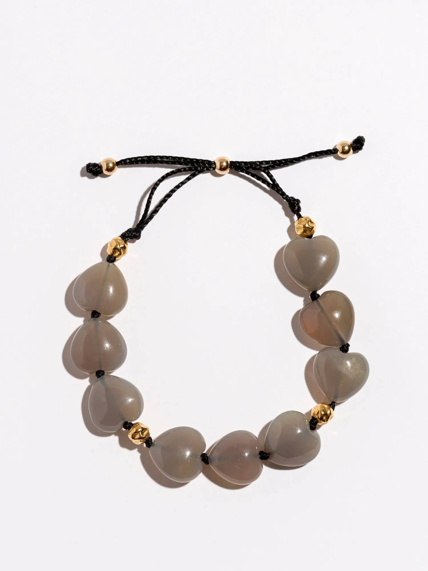 Stevie Grey Onyx Bracelet