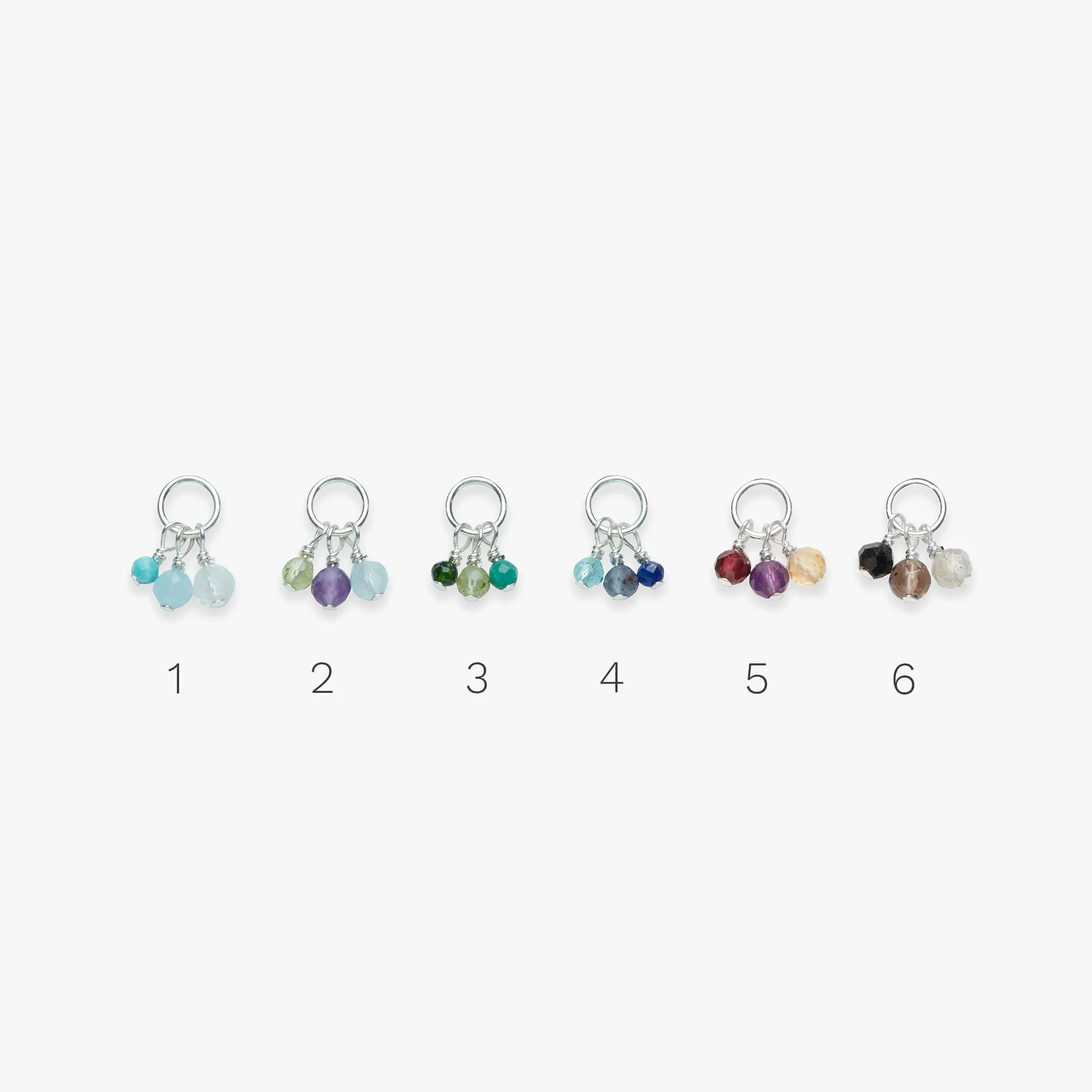 Sweetheart palette stud silver