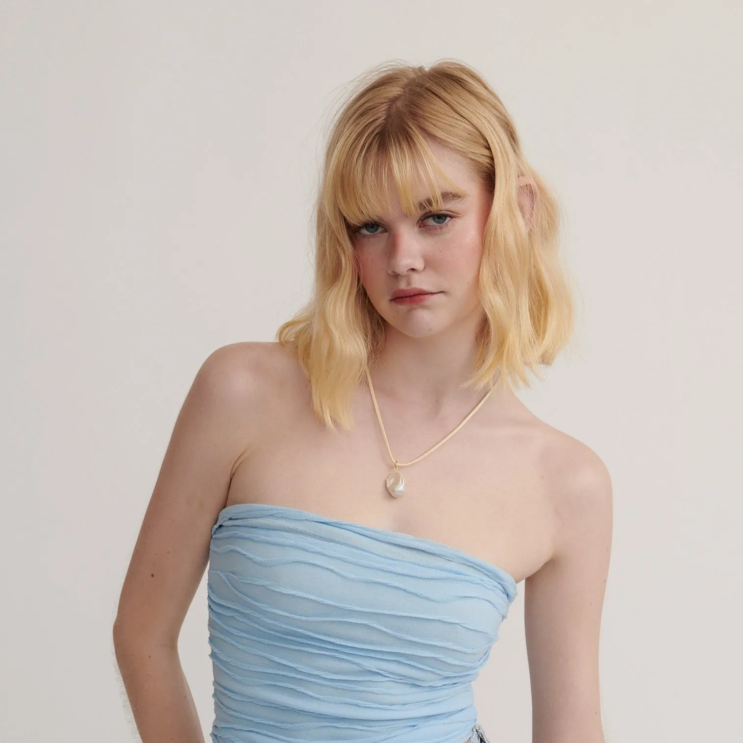 Sylvie Necklace - Cream