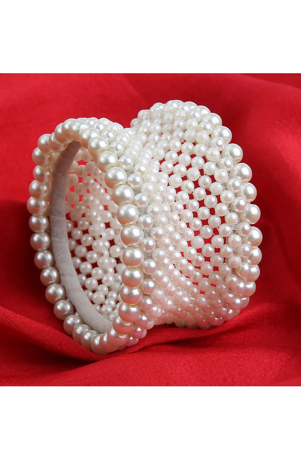 Symmetrical Circlets Pearl Bracelet - Jewellery