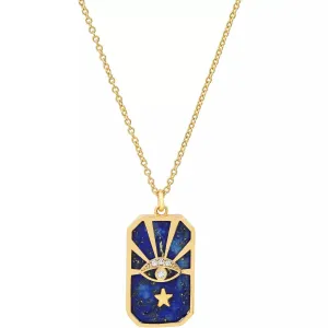 TAI LAPIS  EVIL EYE NECKLACE