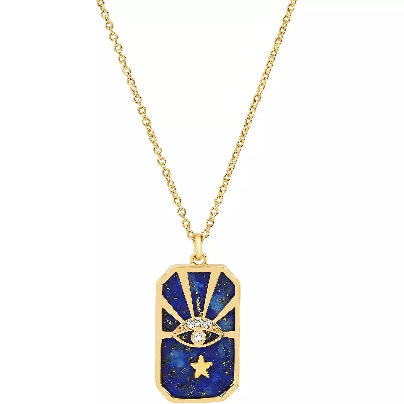 TAI LAPIS  EVIL EYE NECKLACE