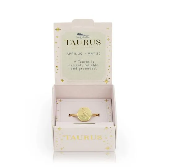 Taurus Signet Ring