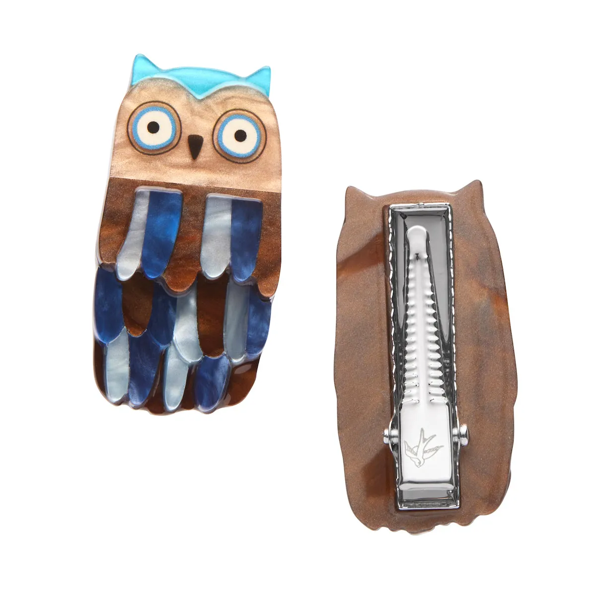 Terry Runyan Collection Feather Dress Hair Clips
