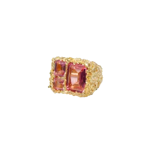 VC082 THREE STONE RING