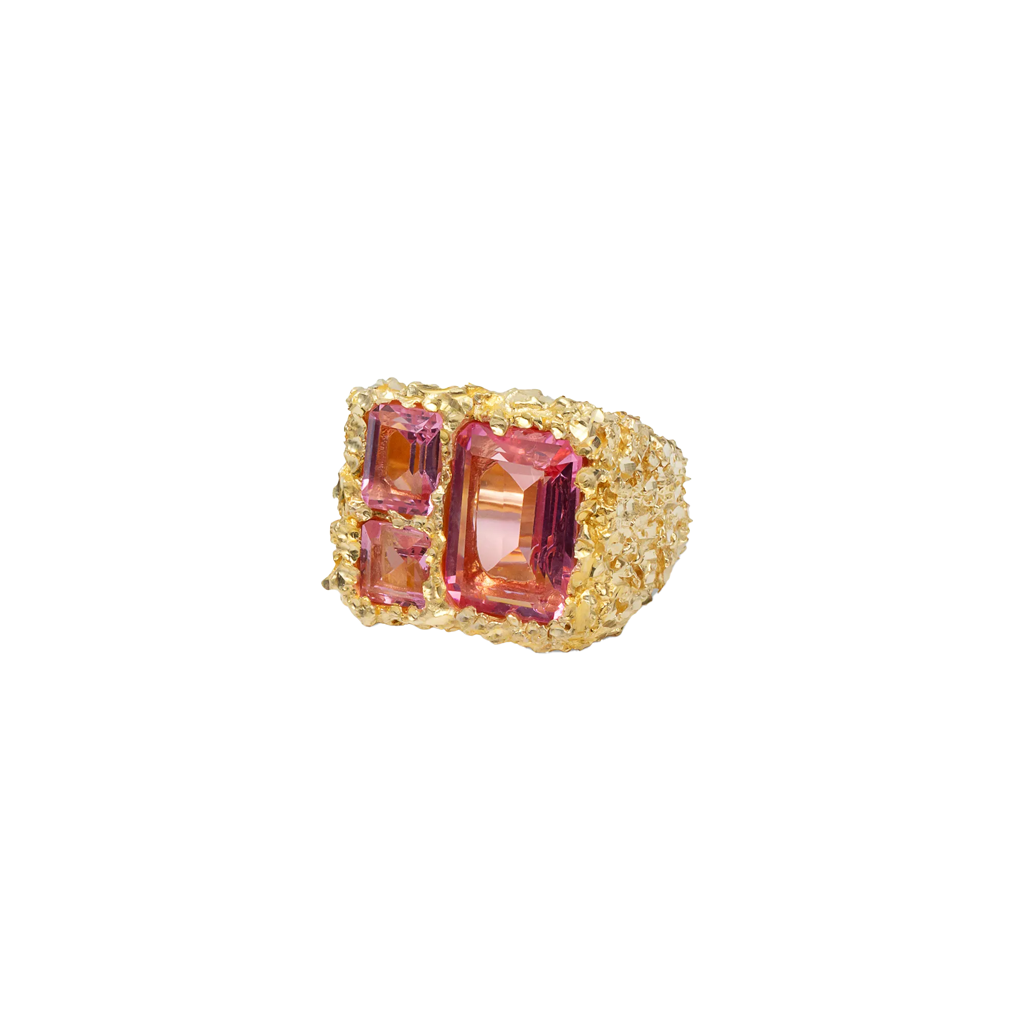 VC082 THREE STONE RING