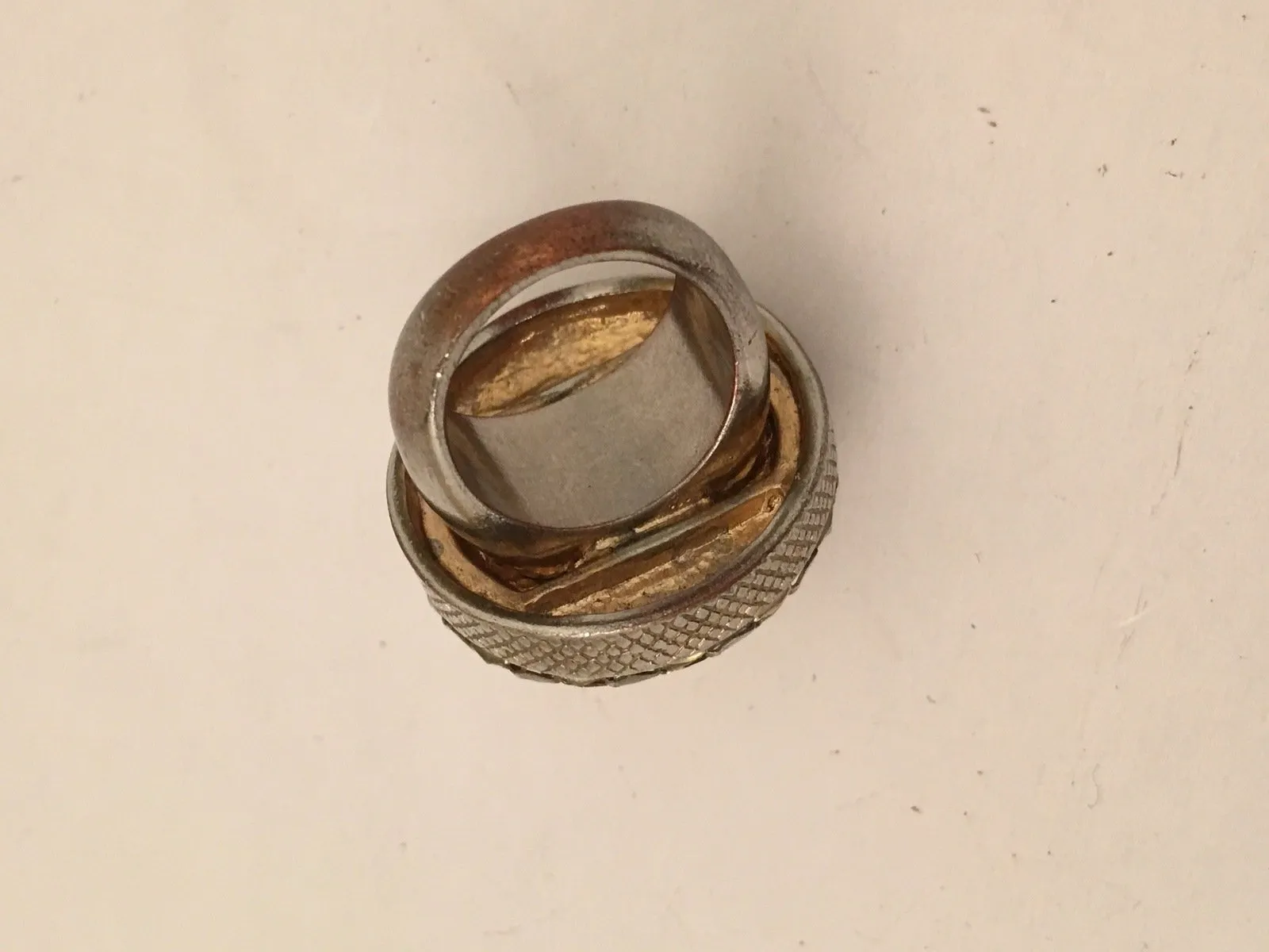 Vintage MOD Pearl Cocktail Ring
