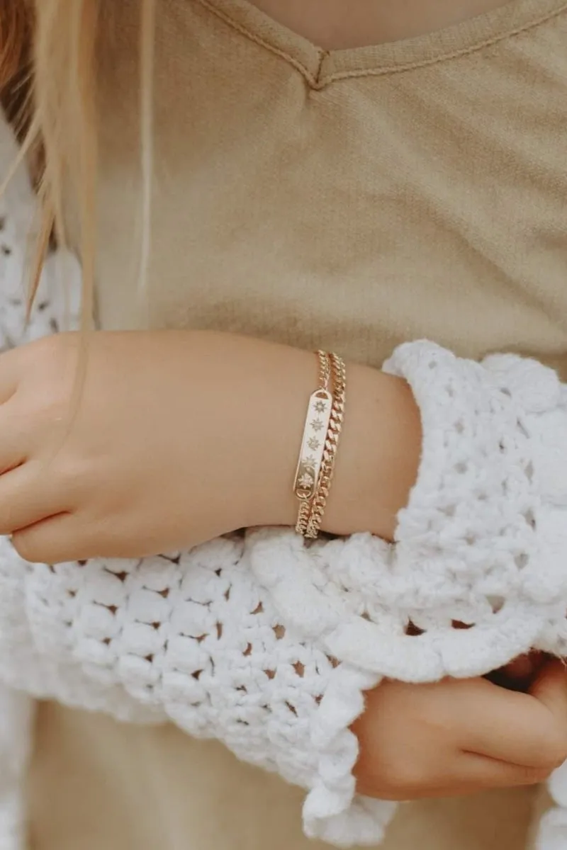 Vintage Pearl Bracelet - Gold