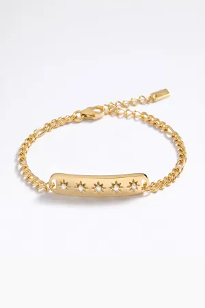 Vintage Pearl Bracelet - Gold