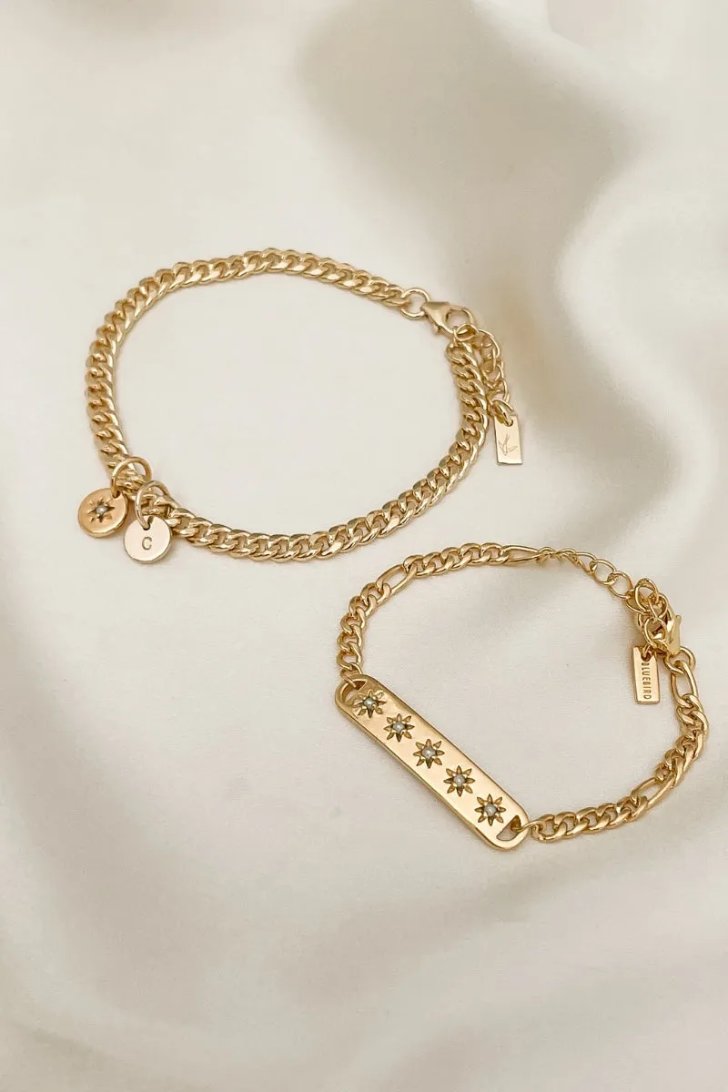 Vintage Pearl Bracelet - Gold