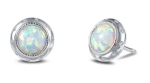 Vintage Style Simulated Opal Earrings E0319OPP