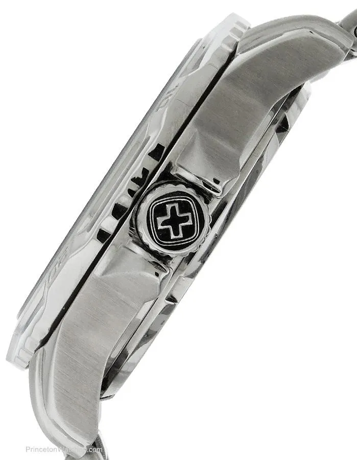 Wenger Womens GST - Crystals - Stainless - Bracelet - MOP Dial - Date - 100m