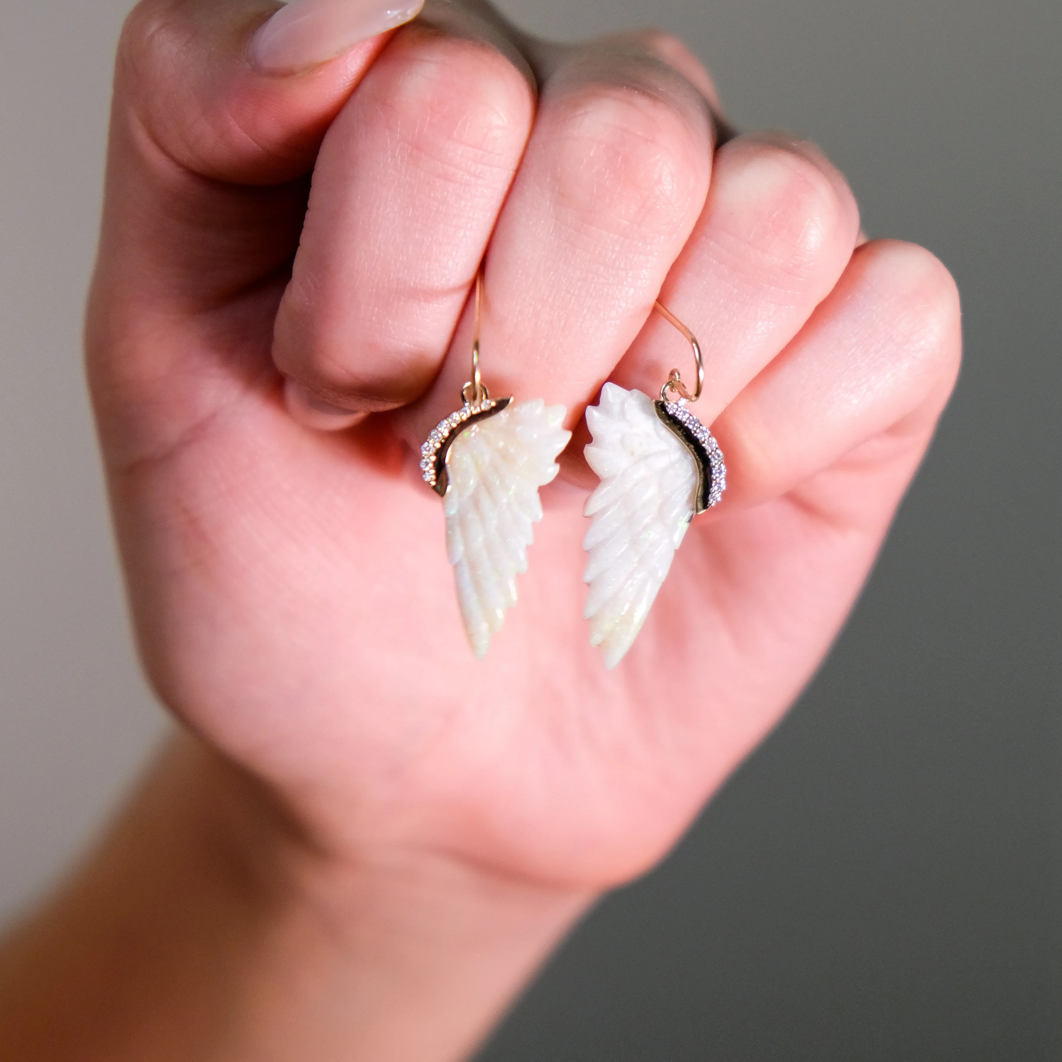 Wings earrings